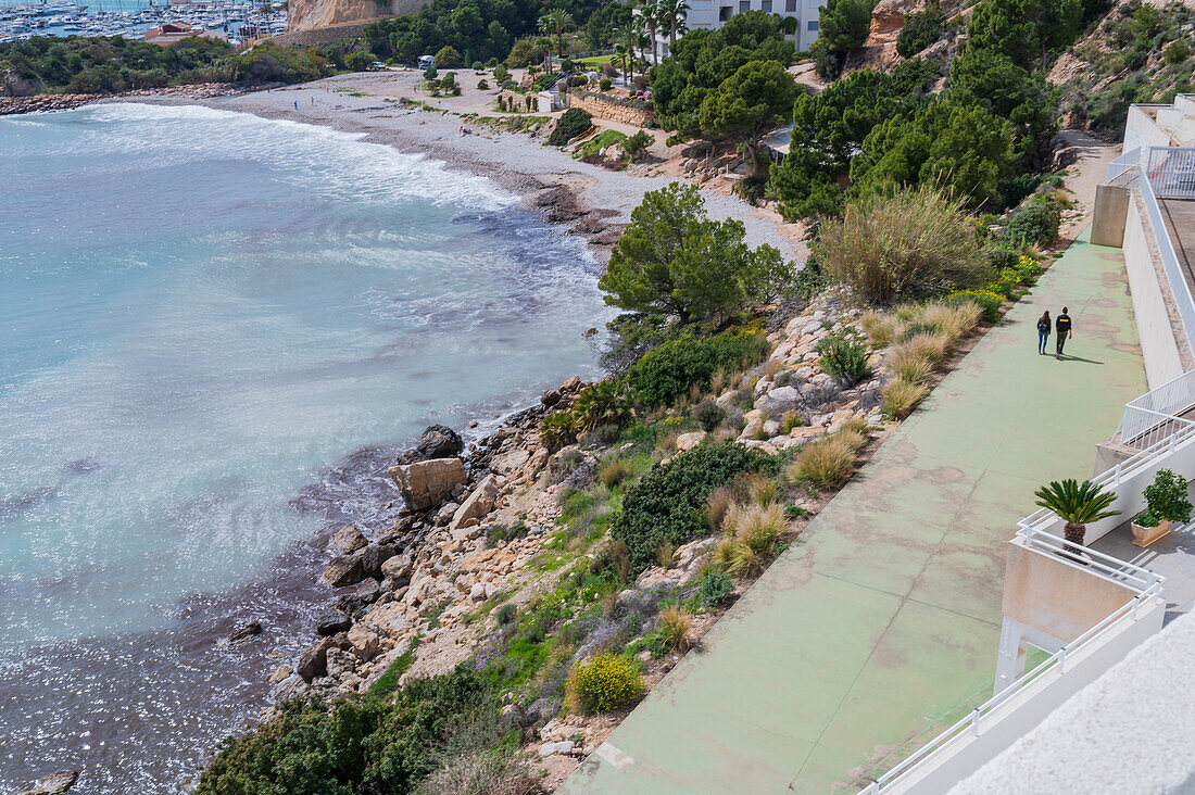 Cala Mascarat in Altea, Alicante, Spain