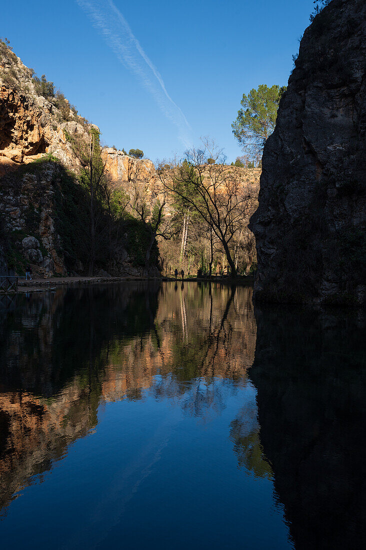 Naturpark Monasterio de Piedra, rund um das Monasterio de Piedra (Steinkloster) in Nuevalos, Zaragoza, Spanien