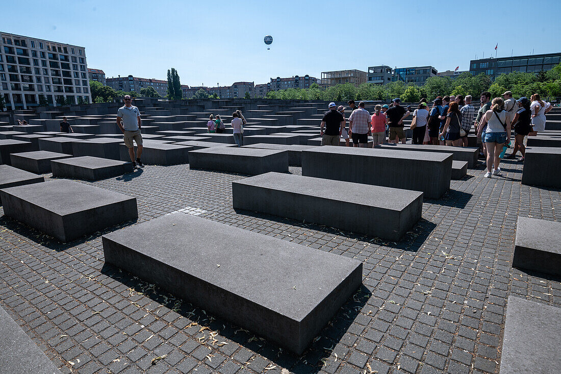 Memorial to the Murdered Jews of Europe in Berlin Germany