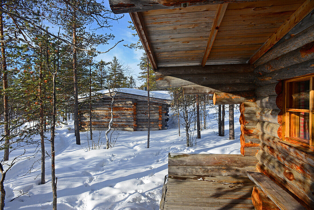 Kakslauttanen Arctic Resort in Saariselka, Finnland