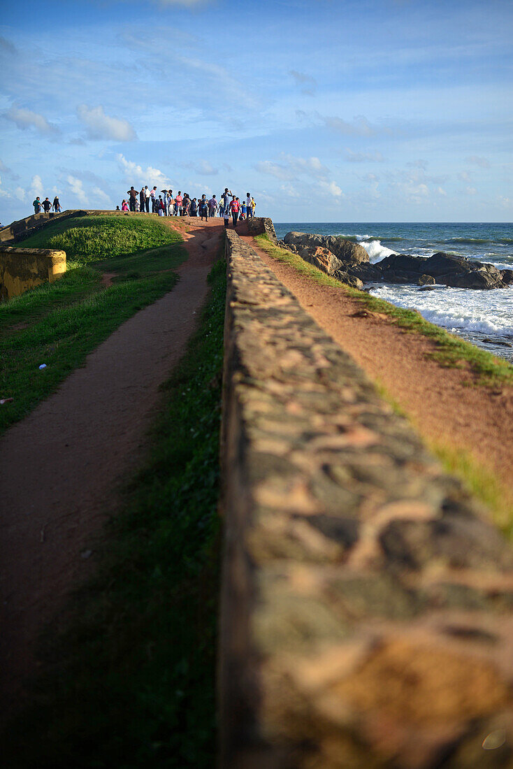 Galle Fort, UNESCO-Weltkulturerbe in der Bucht von Galle an der Südwestküste von Sri Lanka