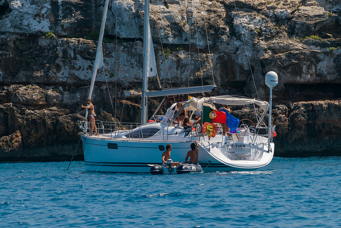 Yacht in Formentera