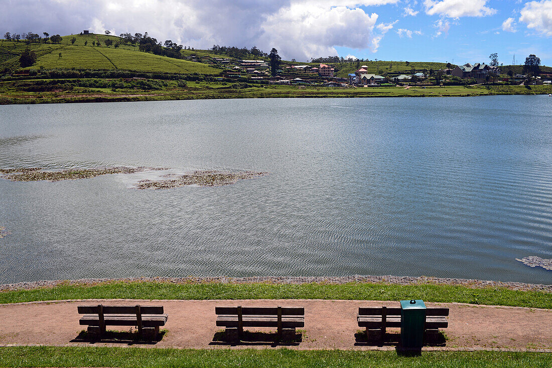 View of Lake Gregory from Gregory Park, Nuwara Eliya, Sri Lanka