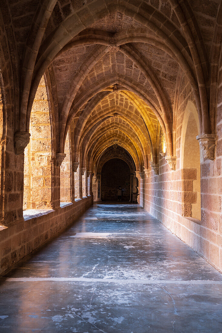 Monasterio de Piedra (Steinkloster), in einem Naturpark in Nuevalos, Zaragoza, Spanien