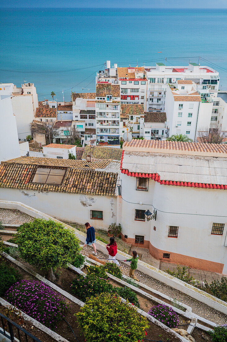 Beautiful view of Altea, Alicante Spain