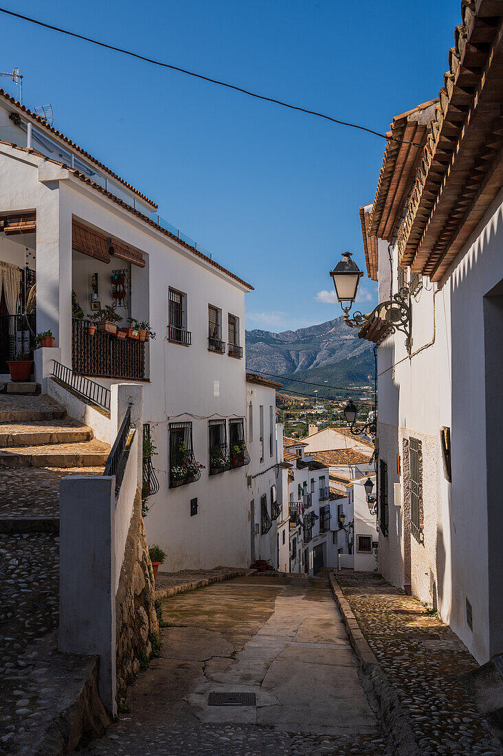 Altstadt von Altea, Alicante, Spanien