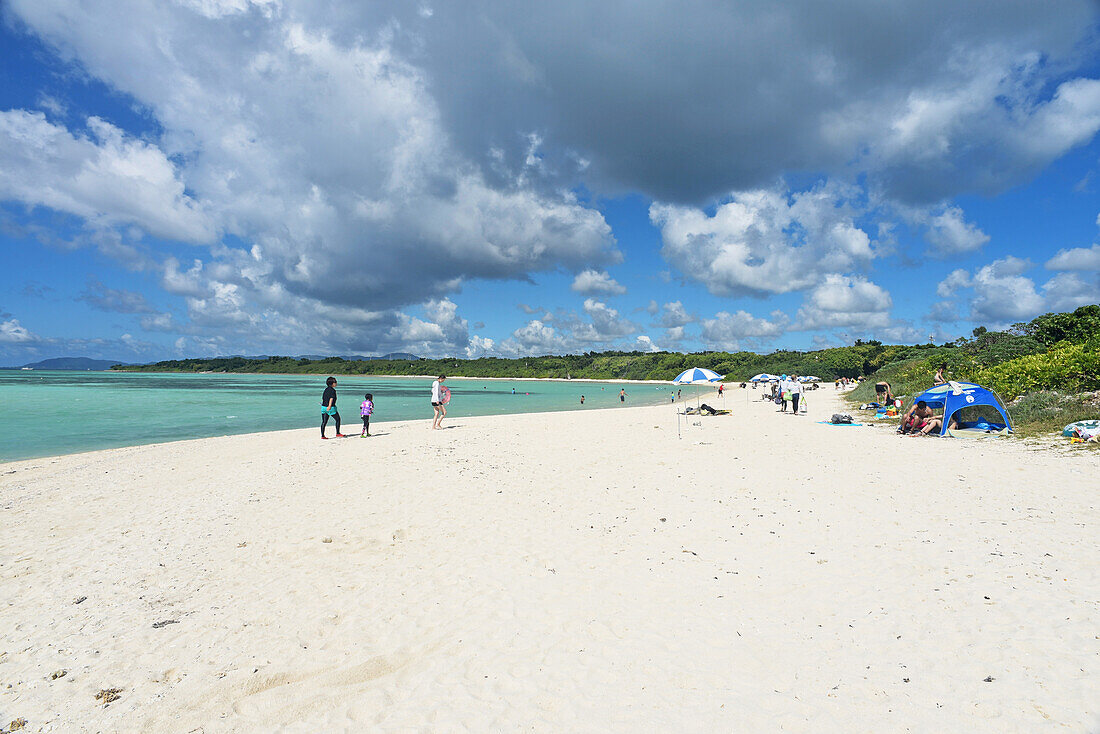 Kondoi beach in Taketomi Island, Okinawa Prefecture, Japan