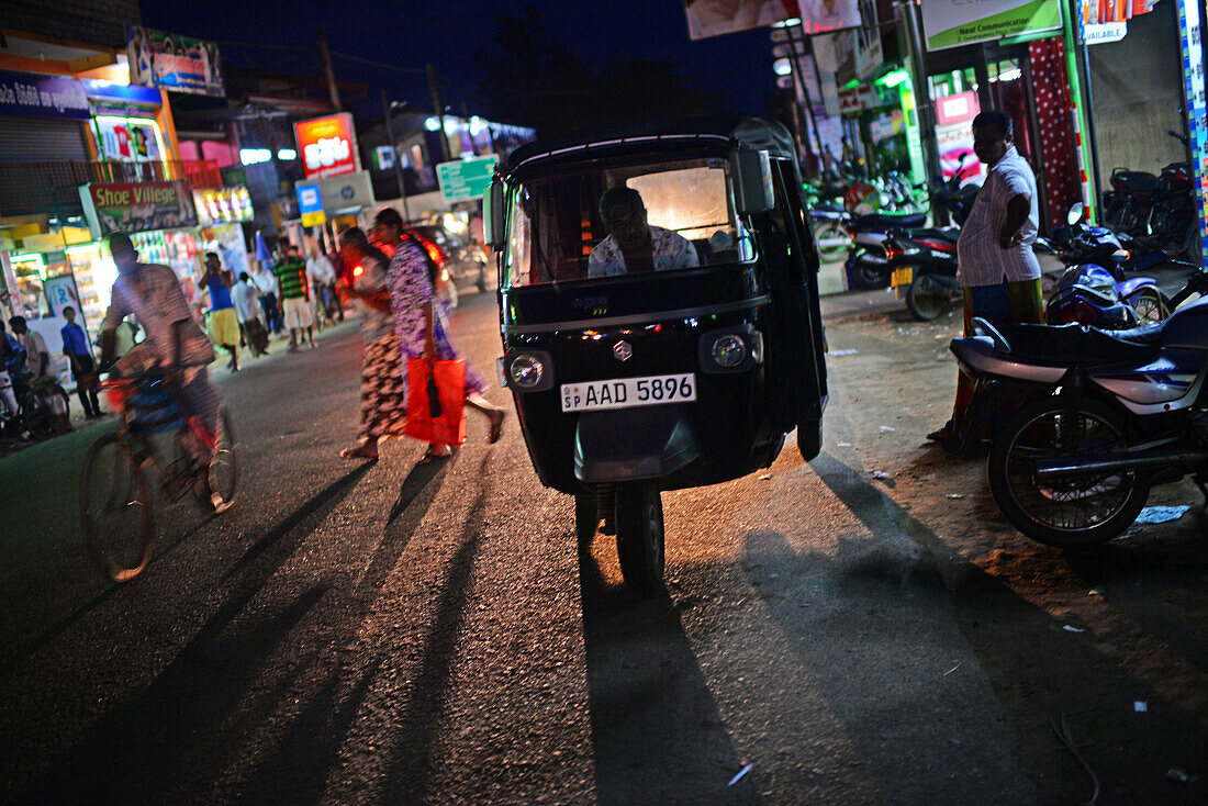 Die Straßen von Weligama, Sri Lanka