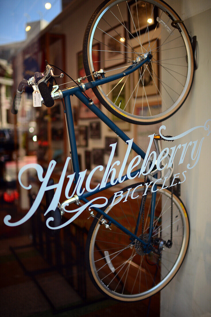 Huckleberry-Fahrradladen in San Francisco, Kalifornien