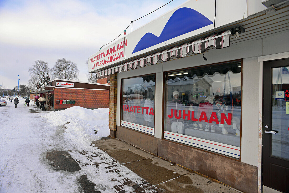 Clothes store in Ivalo