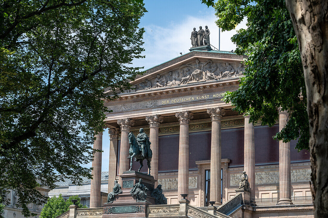 Altes Art Museum in Berlin Germany