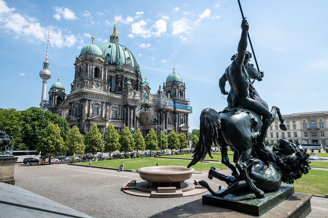 Evangelische Oberkirchengemeinde und Stiftskirche in Berlin Deutschland