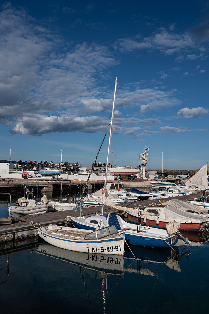 Sports port of Altea, Alicante, Spain