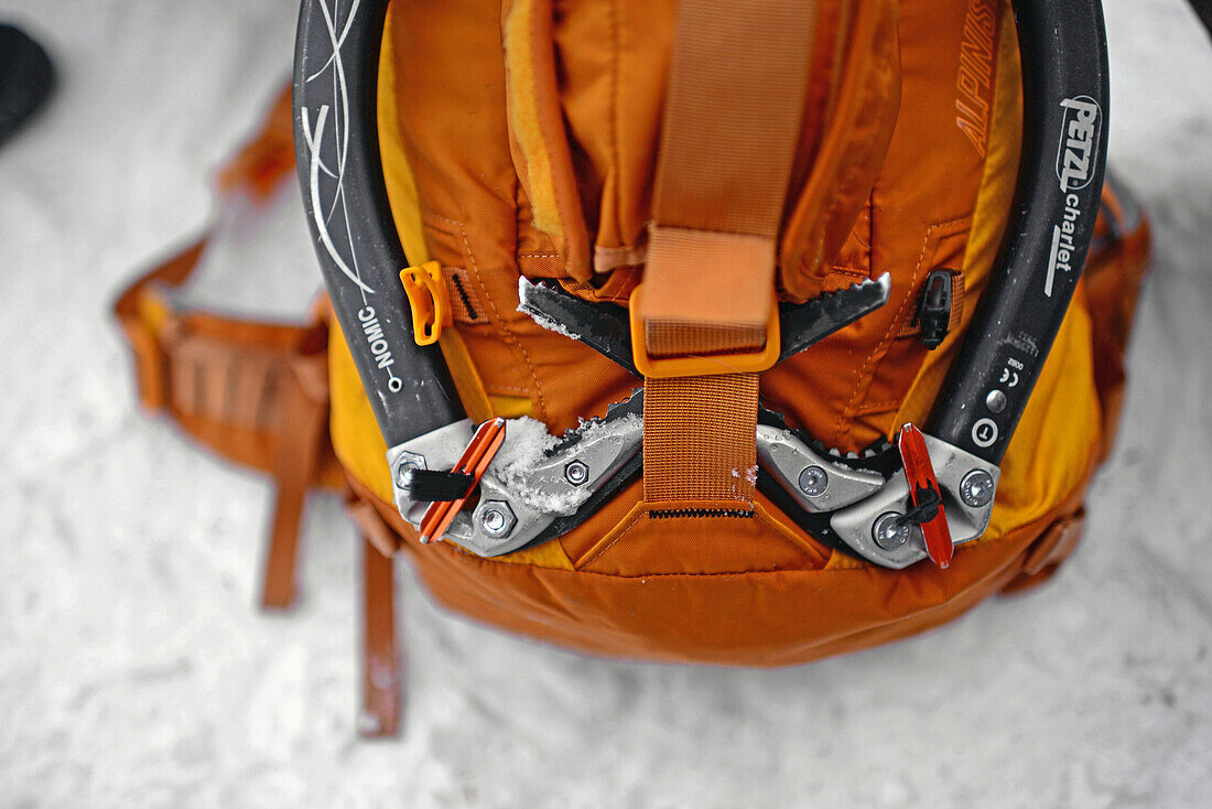 Ice Climbing in Pyha, Lapland, Finland