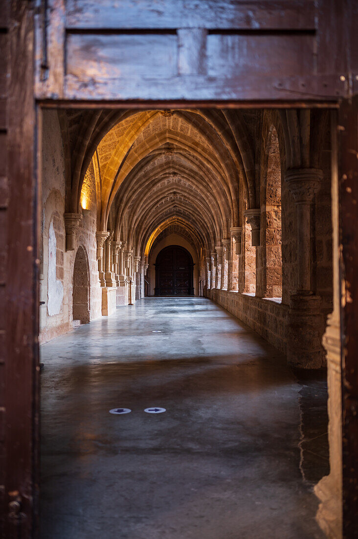 Monasterio de Piedra (Steinkloster), in einem Naturpark in Nuevalos, Zaragoza, Spanien