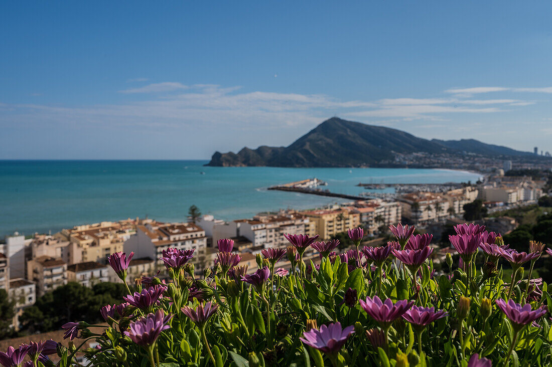 Beautiful view of Altea, Alicante Spain