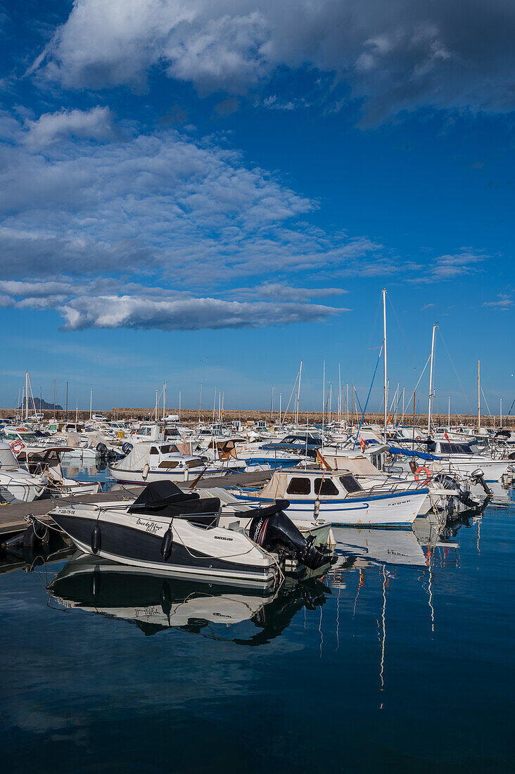 Sporthafen von Altea, Alicante, Spanien