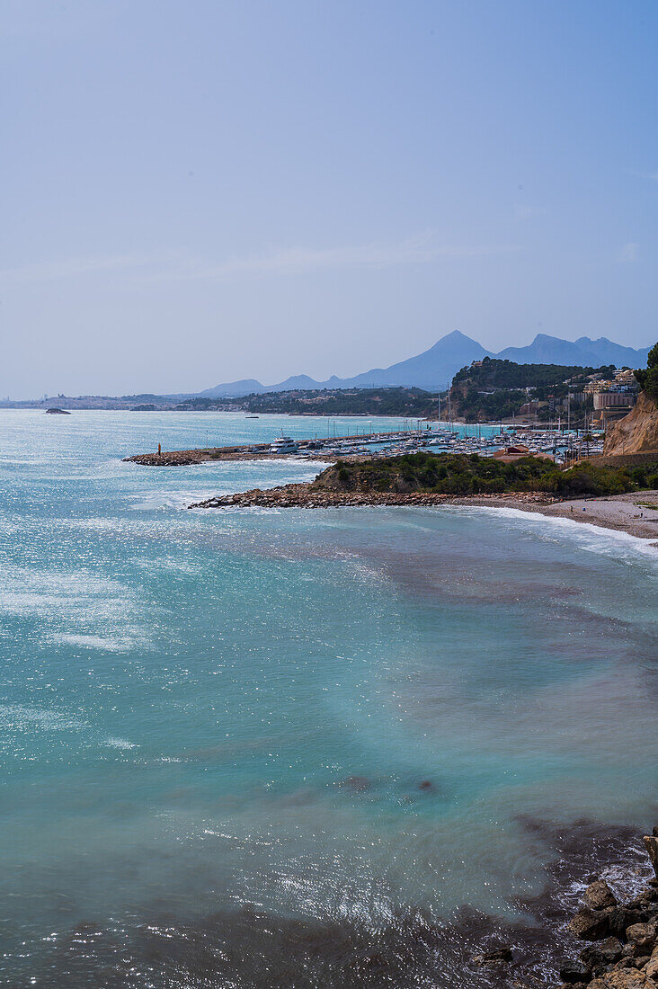 Cala Mascarat in Altea, Alicante, Spain