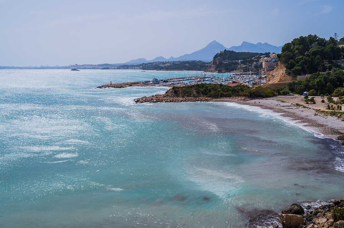 Cala Mascarat in Altea, Alicante, Spanien