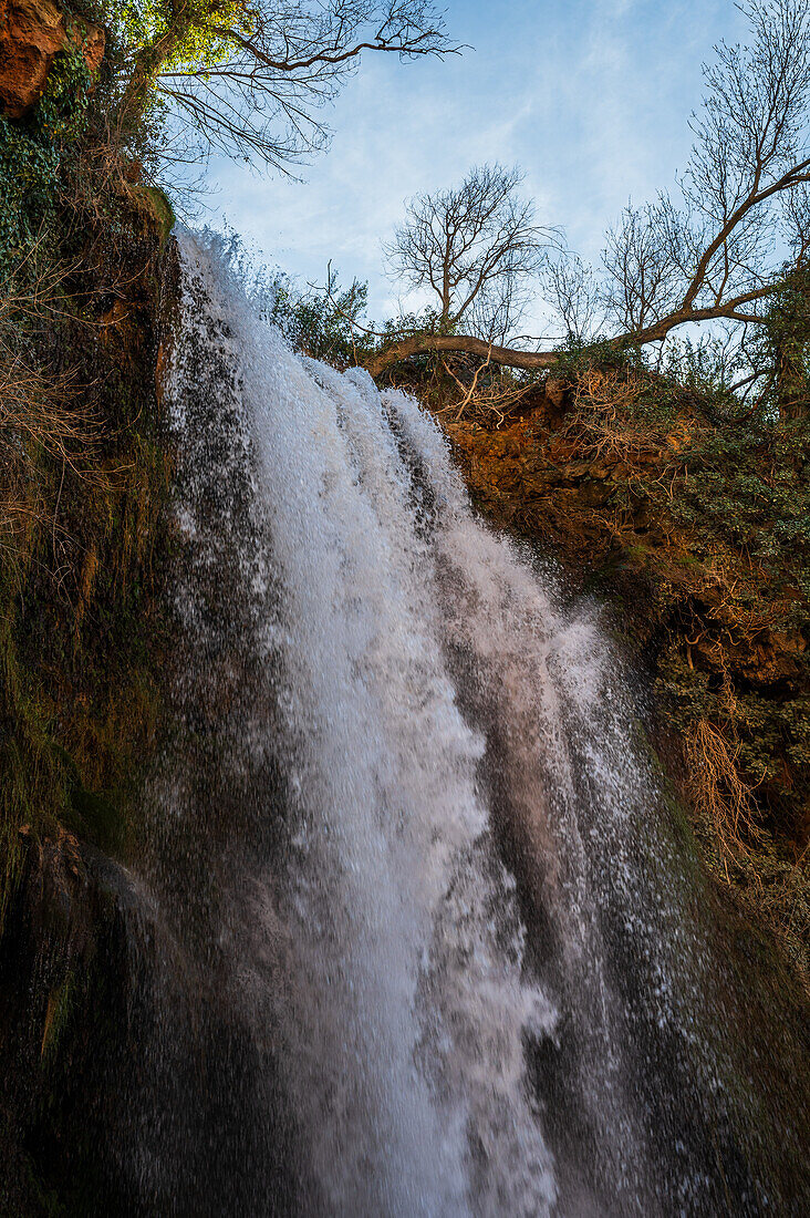 Naturpark Monasterio de Piedra, rund um das Monasterio de Piedra (Steinkloster) in Nuevalos, Zaragoza, Spanien