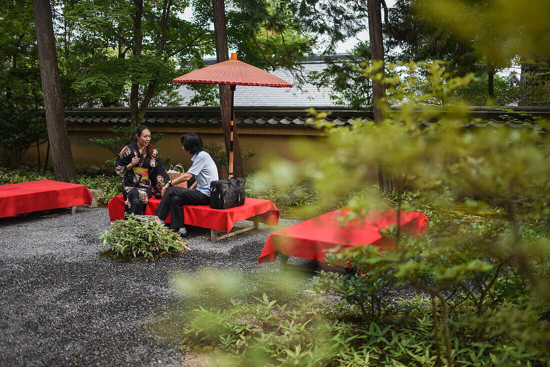 Kinkaku-ji, officially named Rokuon-ji, is a Zen Buddhist temple in Kyoto, Japan