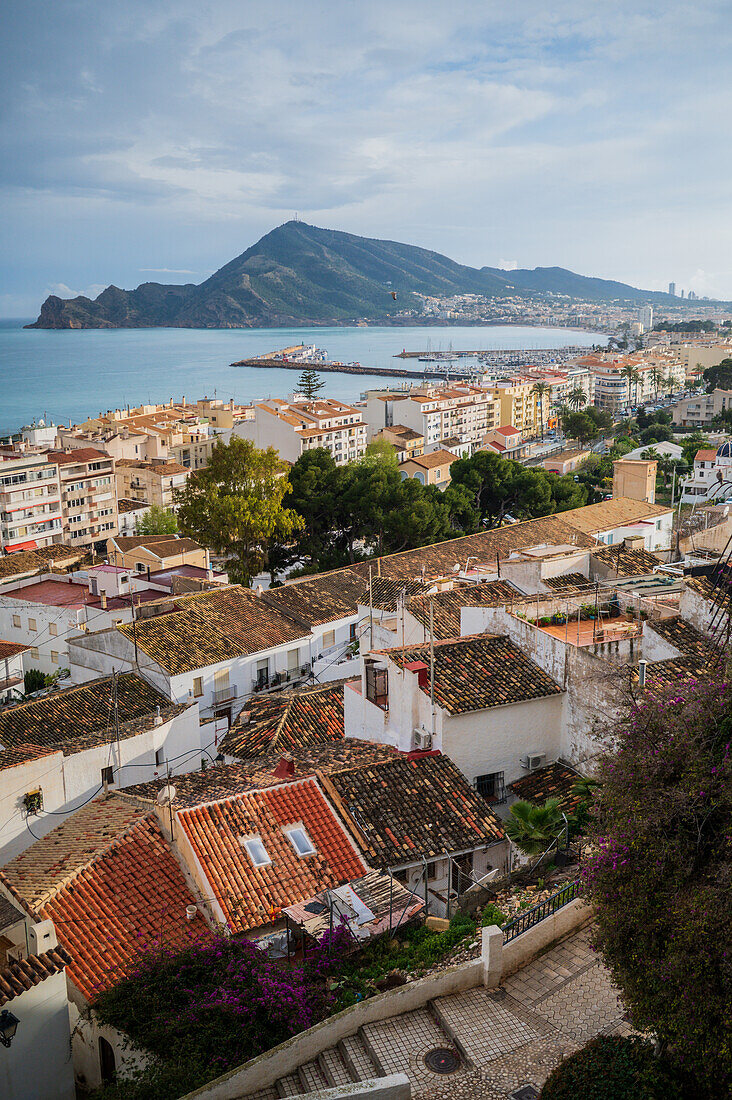 Beautiful view of Altea, Alicante Spain