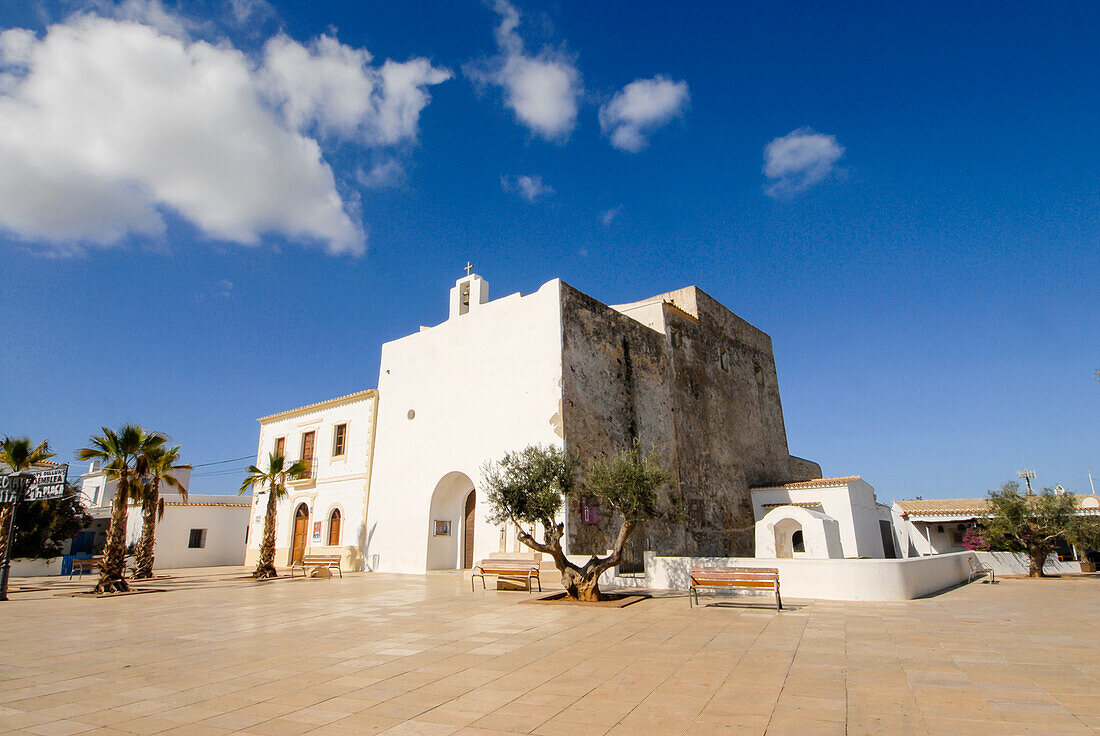 Church of Sant Francesc, Formentera, Spain