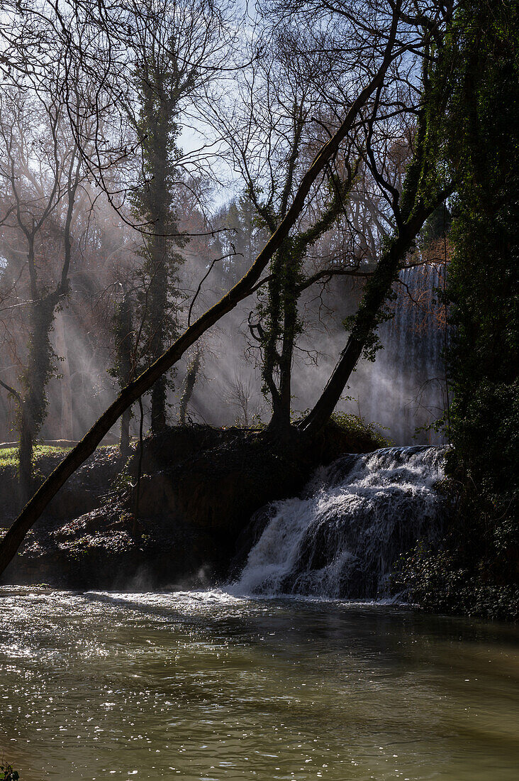 Monasterio de Piedra Natural Park, located around the Monasterio de Piedra (Stone Monastery) in Nuevalos, Zaragoza, Spain