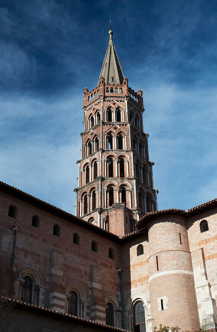 The Basilica Of St. Sernin; Toulouse, France