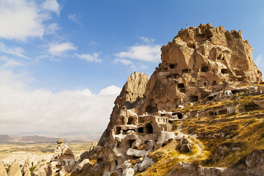 Uchisar Castle; Uchisar, Cappadocia, Turkey