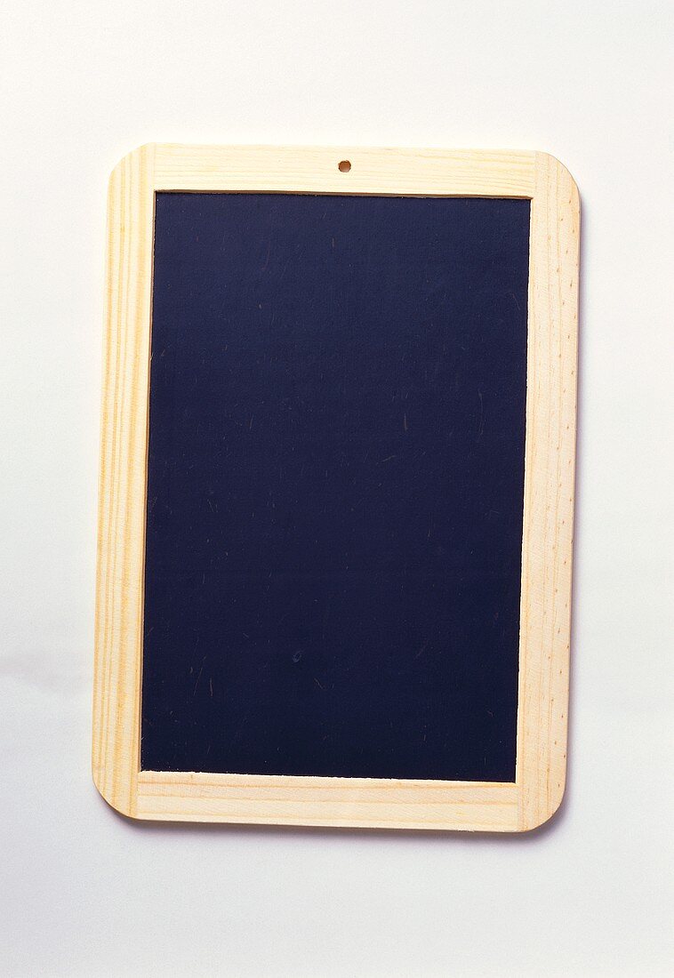 Chalk Board with a Wooden Frame