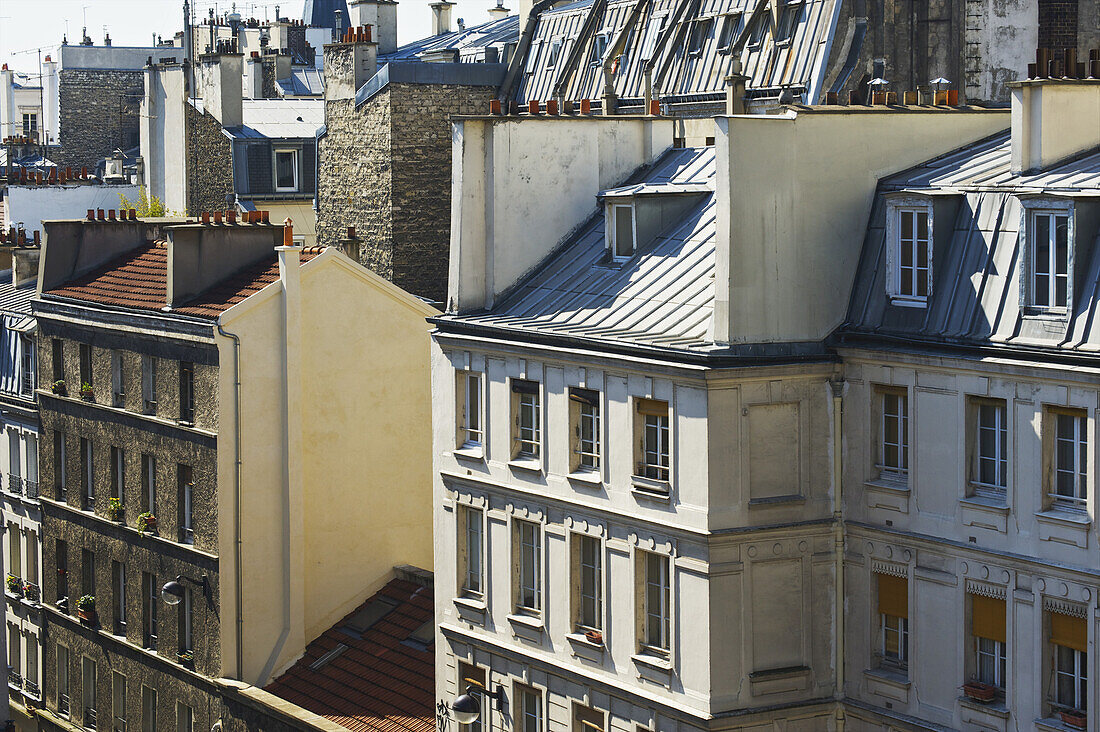Wohngebäude; Paris, Frankreich