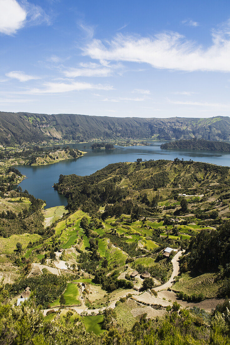 Wenchi Crater And Lake, To The West Of Addis Ababa; Ethiopia