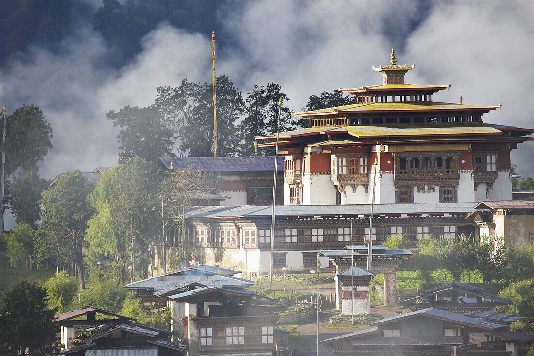 Gangteng Monastery; Phobjika Valley, Bhutan