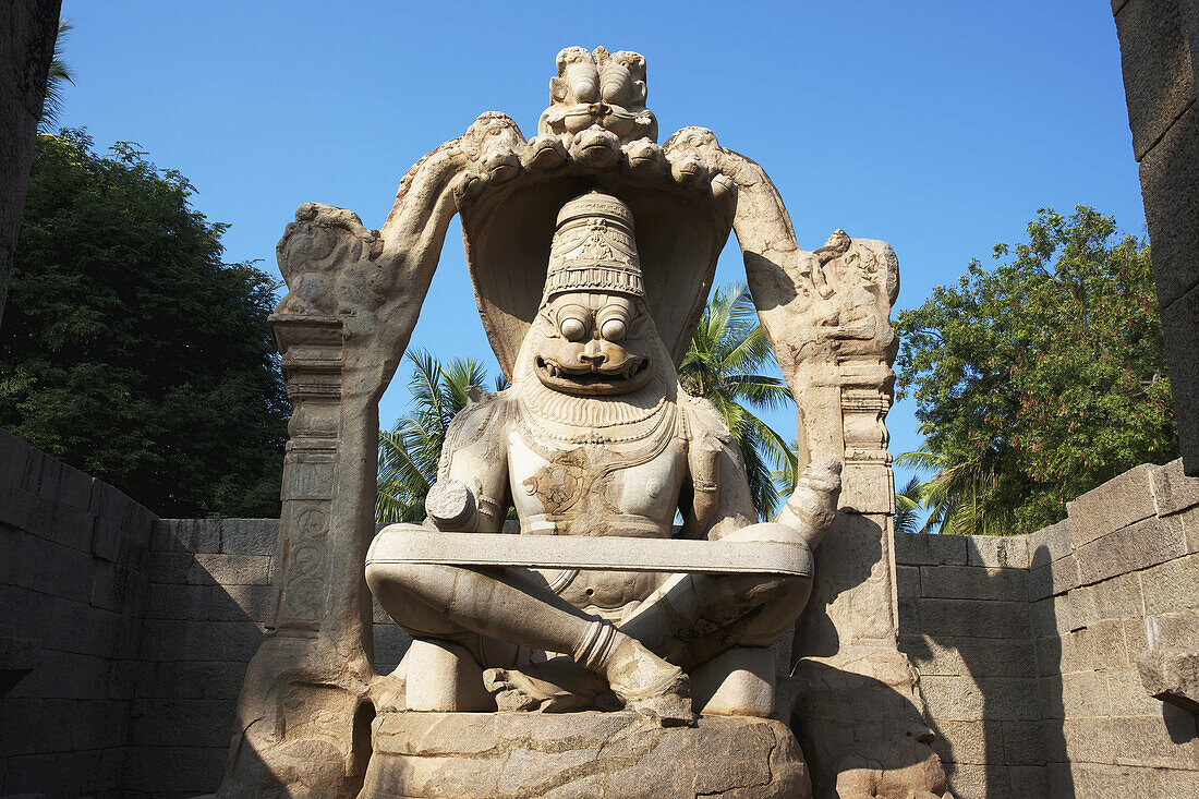 Vijayanagara Ruinen; Hampi, Karnataka, Indien