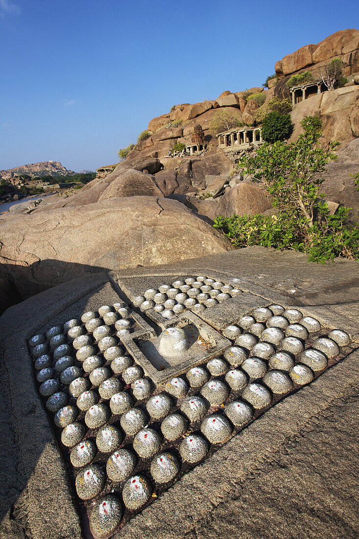 Vijayanagara Ruinen; Hampi, Karnataka, Indien