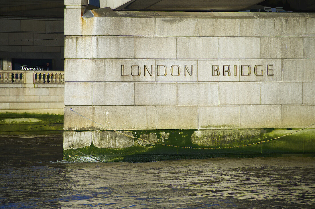 Detail Of London Bridge; London, England