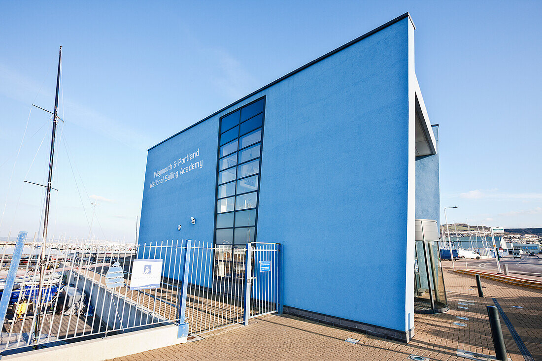 Weymouth And Portland National Sailing Academy (Wpnsa) On Isle Of Portland On The Jurassic Coast; Dorset, England