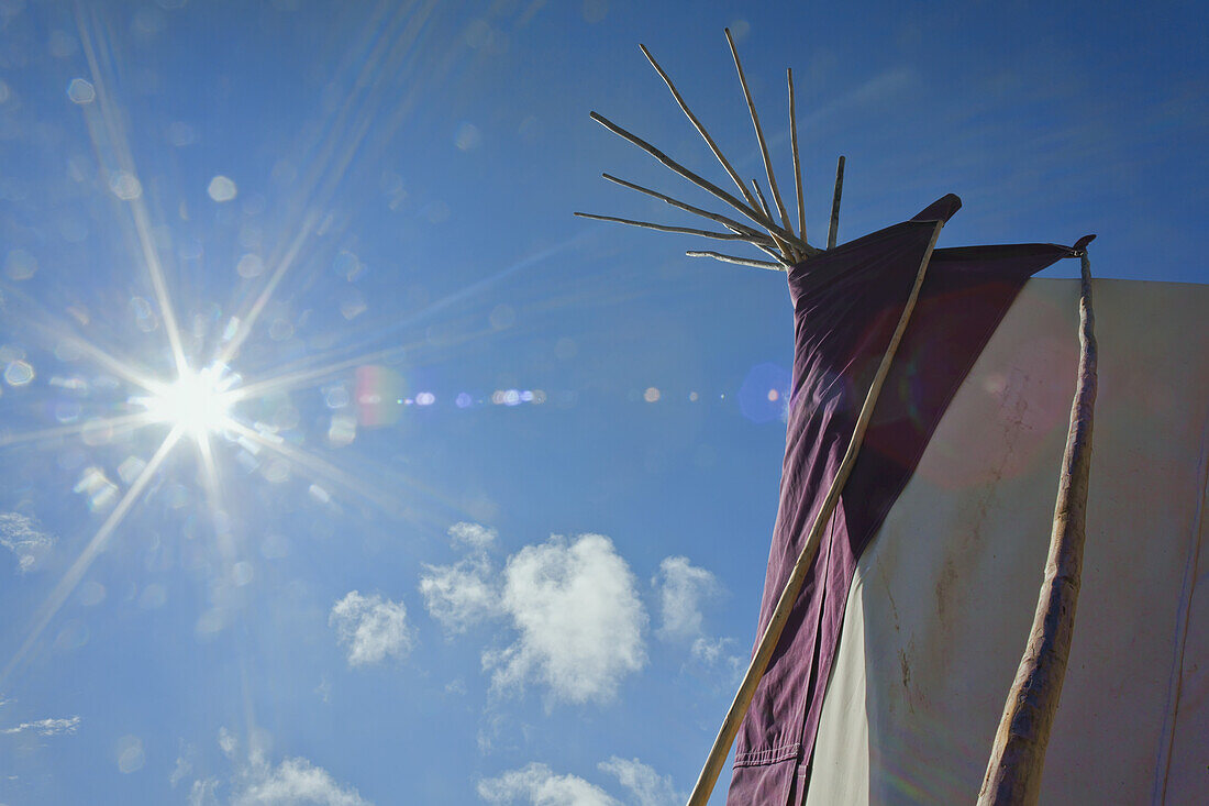 Tepee In The Morning, Music Festival; Dorset, England