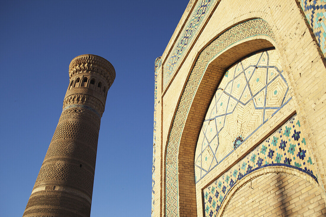 Kalon Minaret, Poi Kalon Complex, Old Town; Bukhara, Uzbekistan