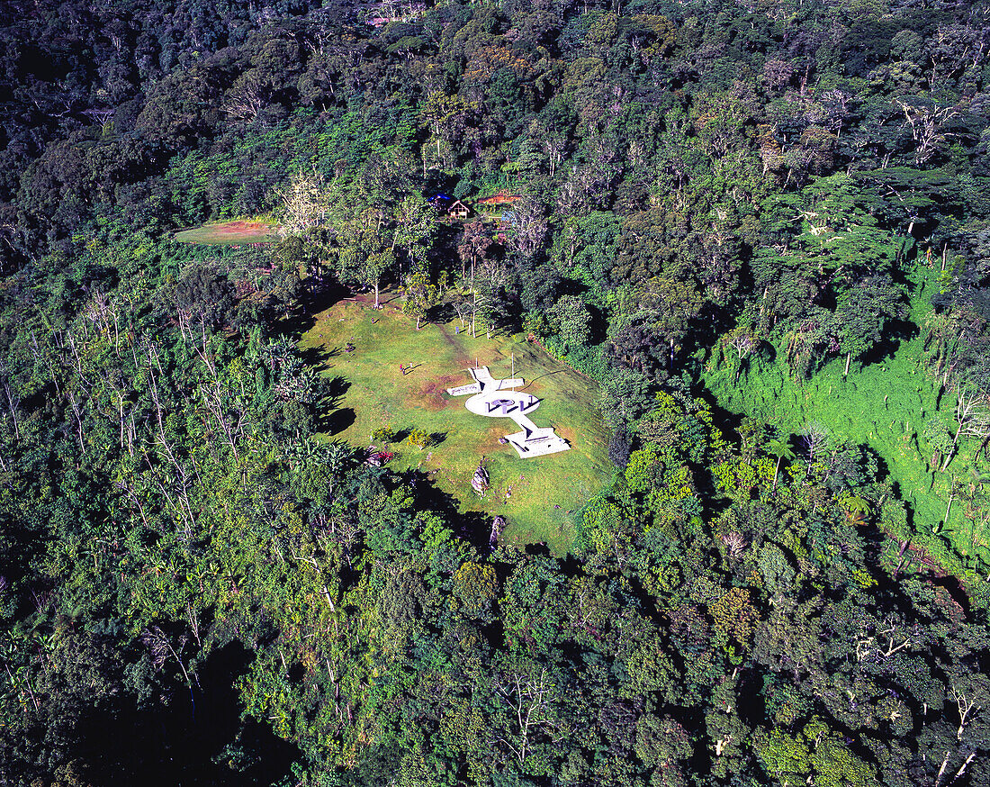 Kokoda Trail Monument; Kokoda, Central Province, Papau New Guinea