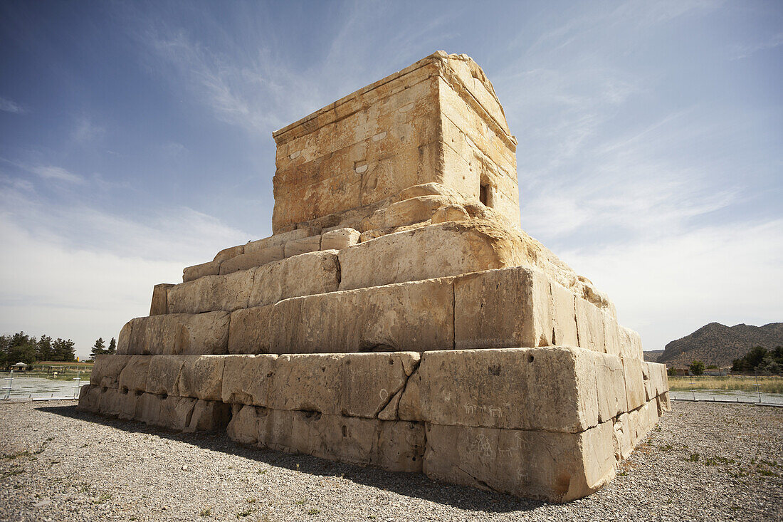 Tomb Of Cyrus The Great; Pasargadae, Iran