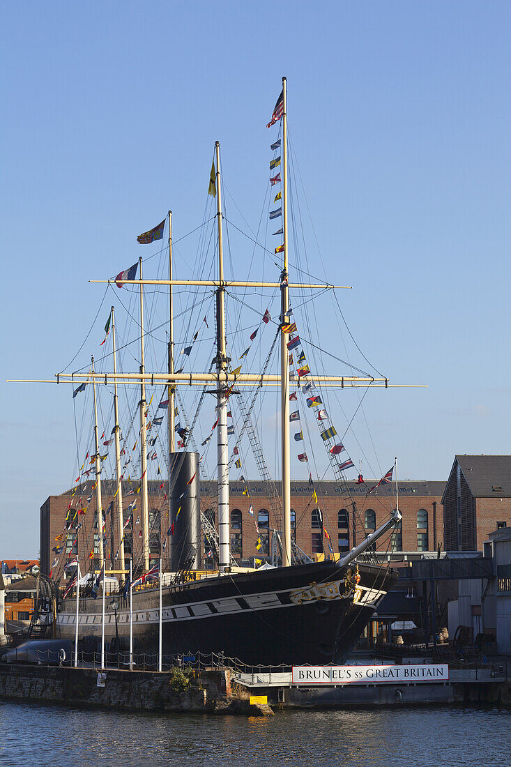 Ss Great Britain im Hafen von Bristol; Bristol, England