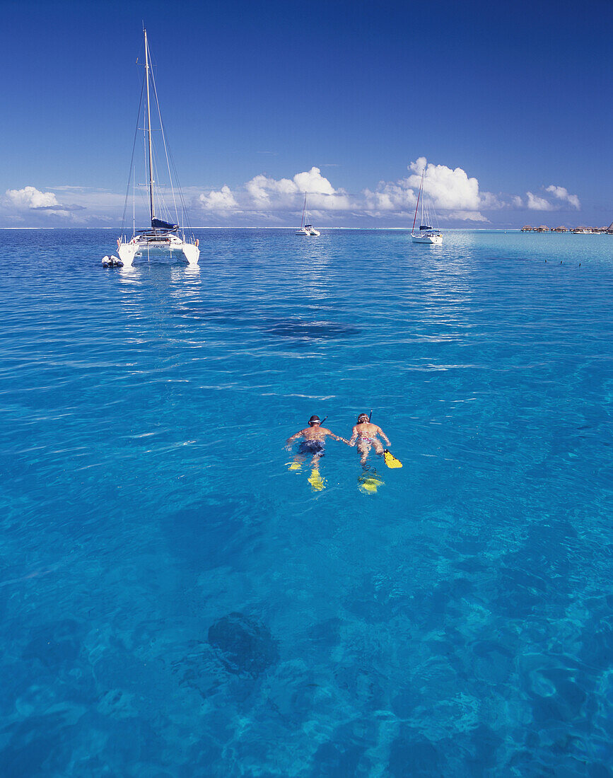 Snorkelling; Tahiti