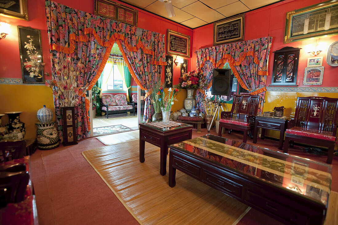 Inside A Local House In The Floating Village; Bandar Seri Begawan, Brunei