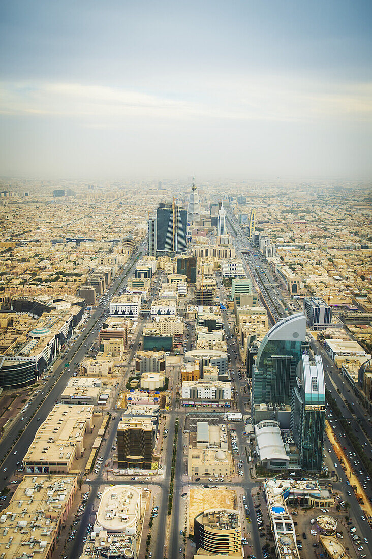 Stadtlandschaft; Riyadh, Saudi-Arabien