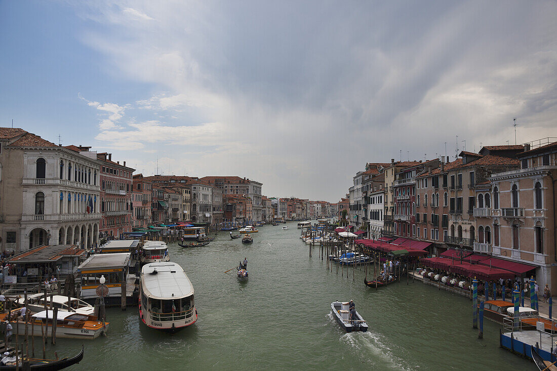 A View Of The Grand Canal; Venice, Italy