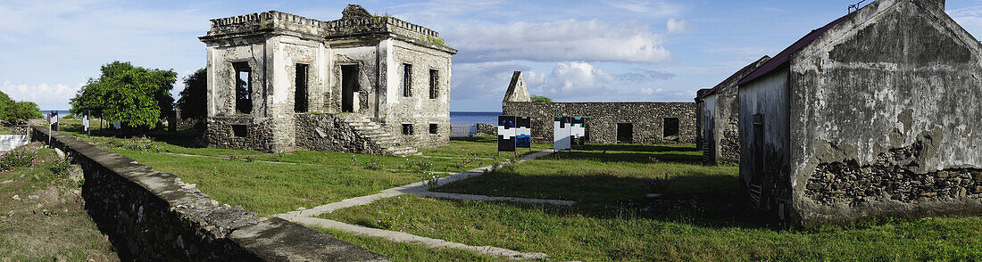 The Ruins Of Aipelo, A Former Portuguese Prison; Timor-Leste