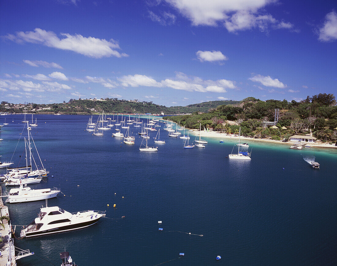 Port Vila, The Capital Of Vanuatu; Efate Island, Vanuatu