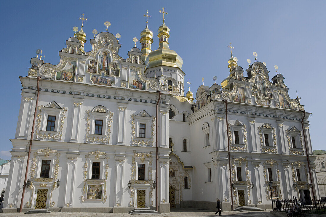 Dormition Cathedral At The Pecherska Lavra (Caves Monastry); Kiev, Ukraine